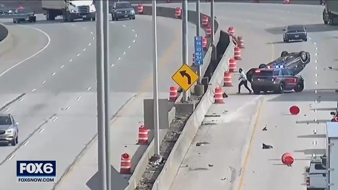 Man left child at I-43 crash scene, prosecutors say